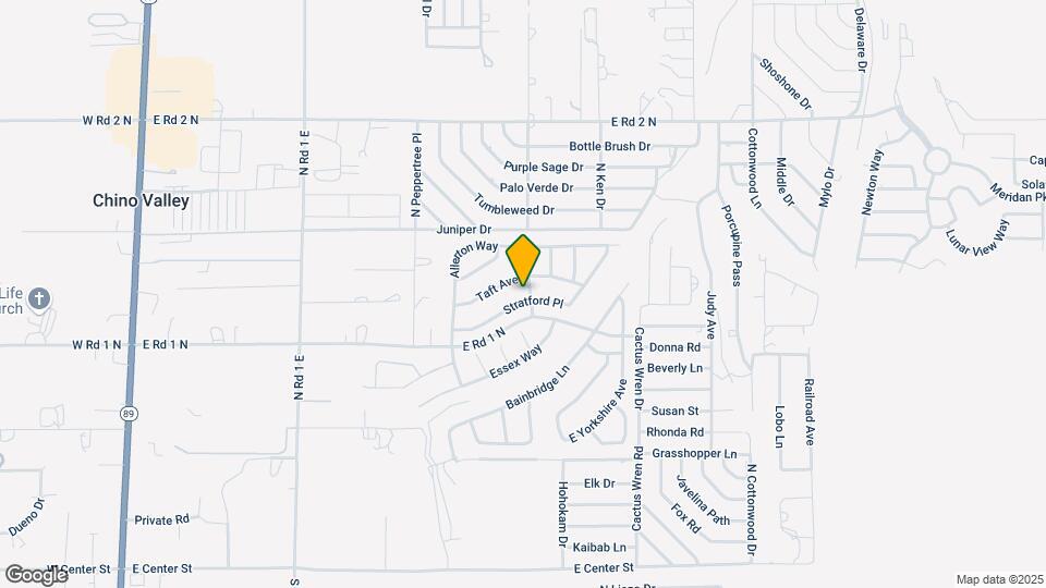 1496 Stratford Pl Map and Location Details