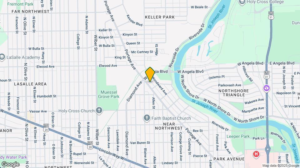 1234 Portage Ave Map and Location Details