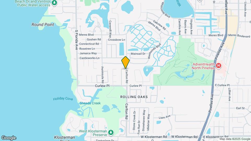 1104 Carlton Rd Map and Location Details