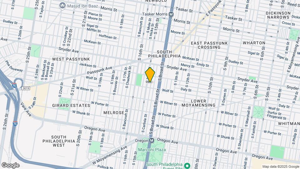 2240 S Carlisle St Map and Location Details