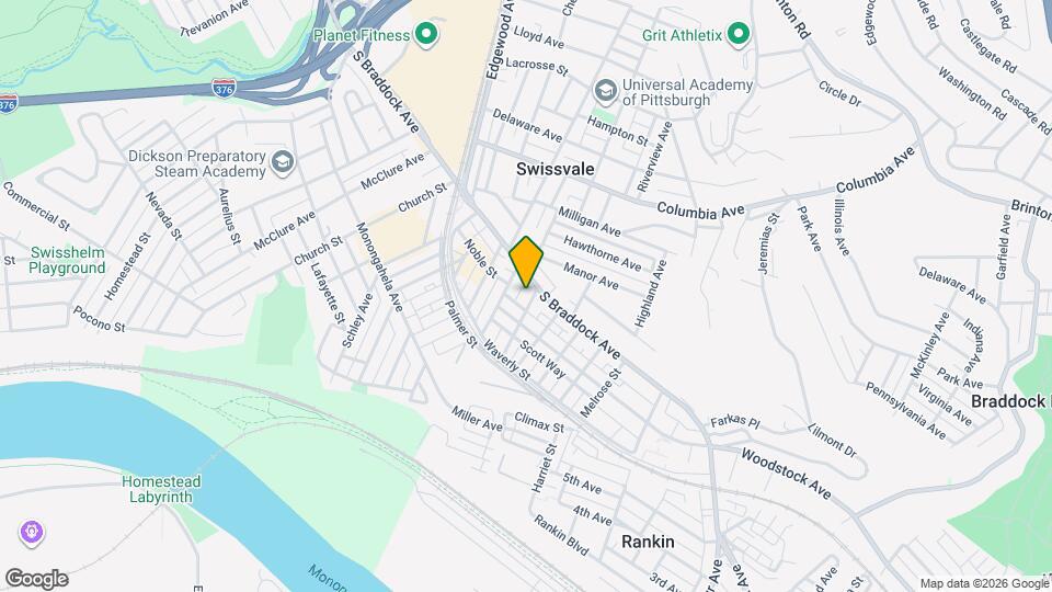 7545 Ardmore St Map and Location Details