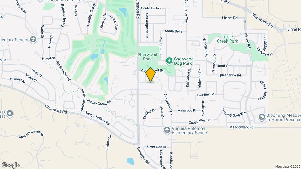 206 Myrtlewood Dr Map and Location Details