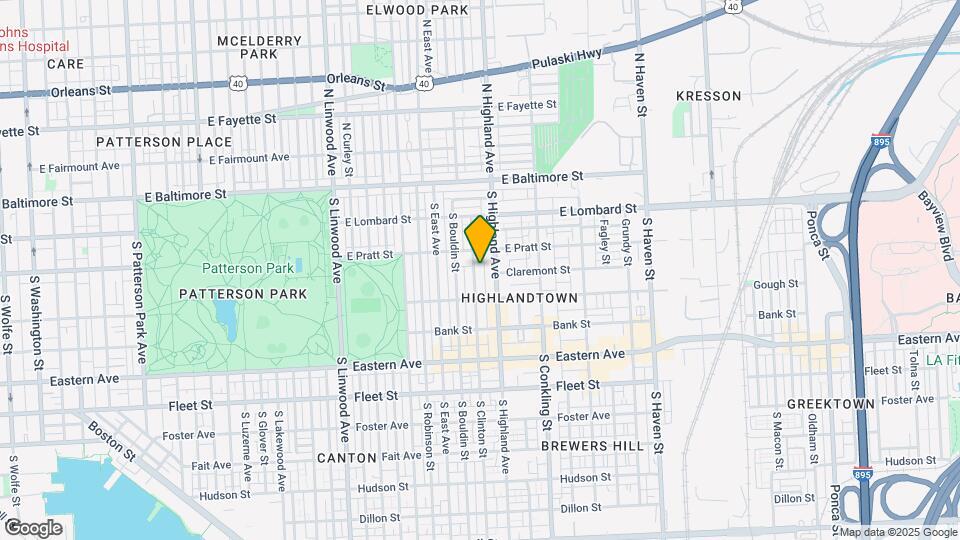 217 S Clinton St Mapa y Detalles de la Ubicación