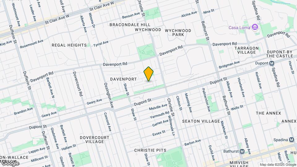 21-63 Wychcrest Ave Map and Location Details
