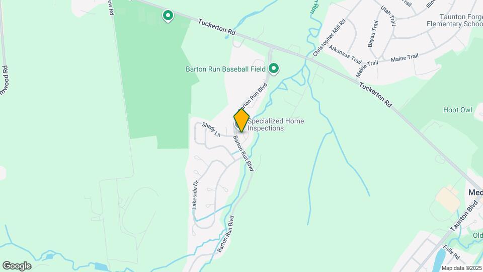 421 Barton Run Blvd Map and Location Details