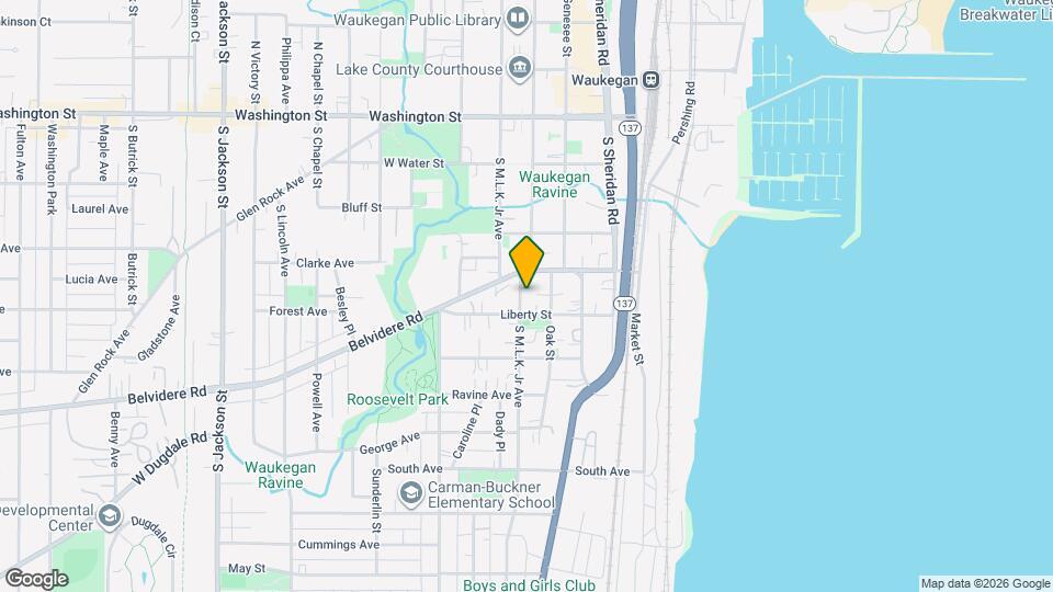 321 S M.L.K. Jr Ave Map and Location Details