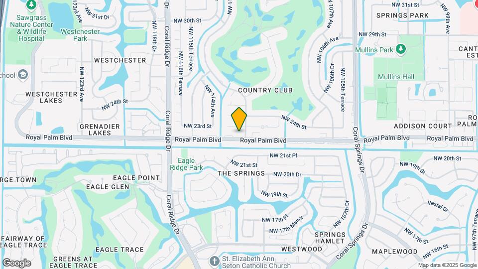 11219 Royal Palm Blvd, Unit BLUE CORAL CONDO Mapa y Detalles de la Ubicación