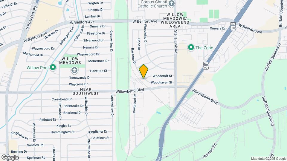 10618 Bassoon Dr Map and Location Details