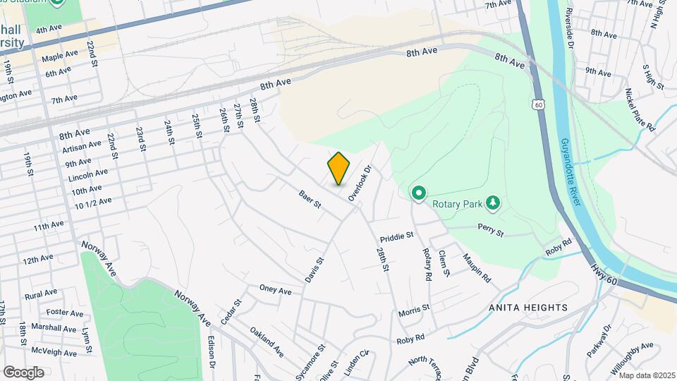 1136 28th St Map and Location Details