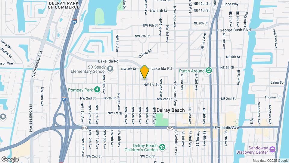 310 NW 4th Ave Map and Location Details