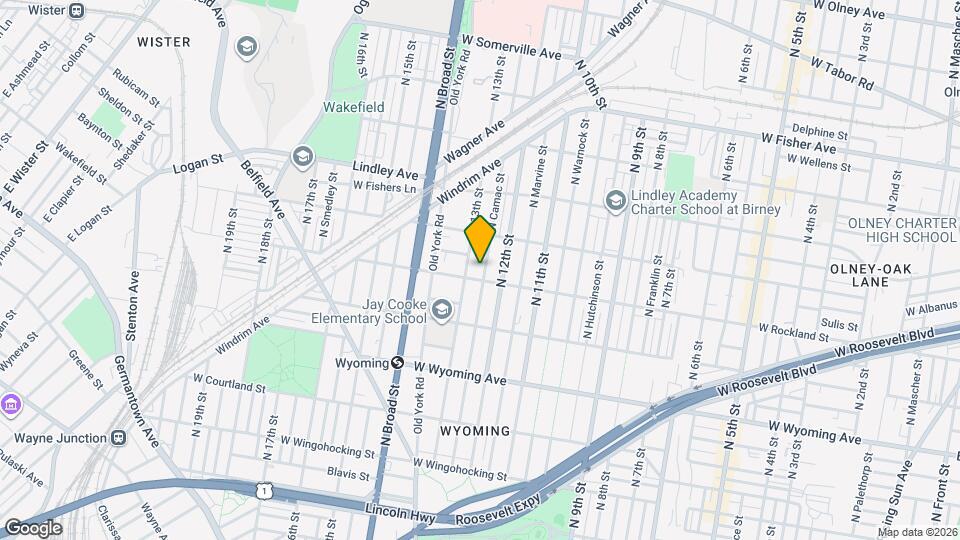 4906 N Camac St Map and Location Details