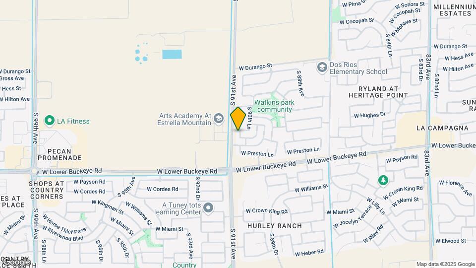 2522 S 90th Glen Map and Location Details