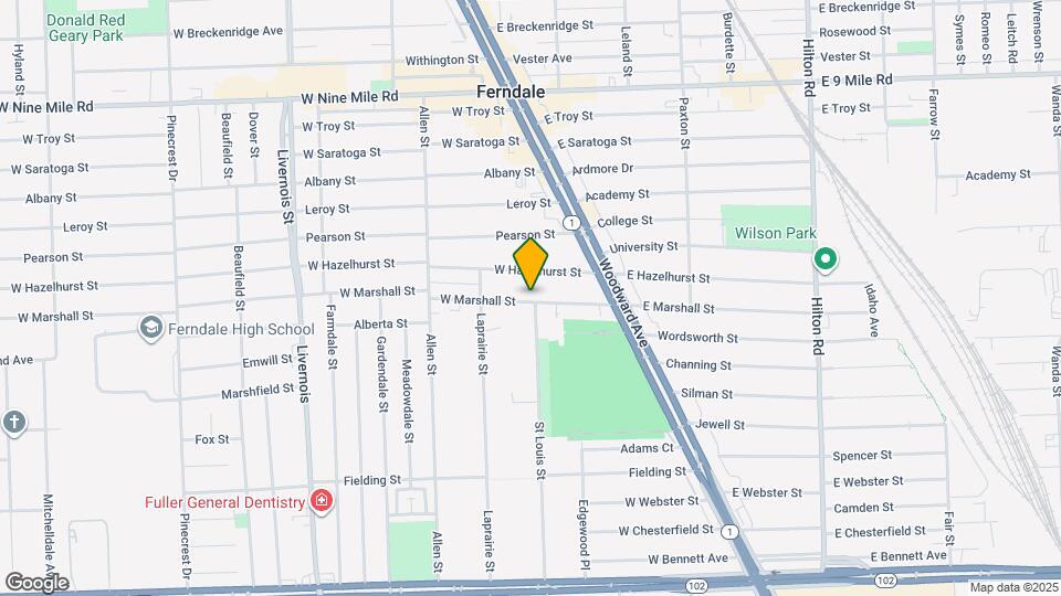 292 W Marshall St Map and Location Details