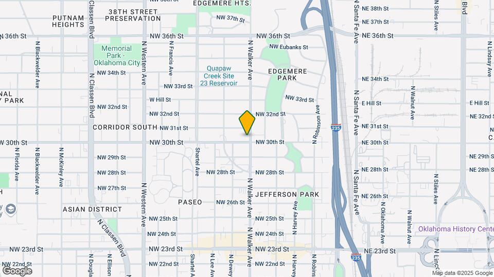 505 NW 30th St Map and Location Details