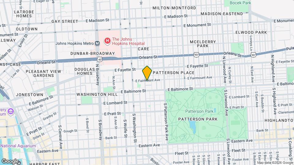 23 N Chester St Map and Location Details