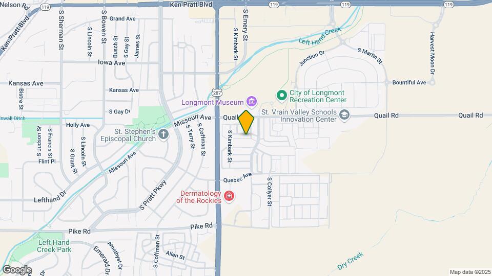 420 N Parkside Dr Map and Location Details