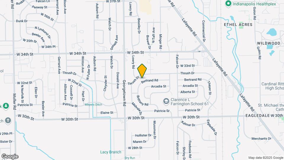 4532 Bertrand Rd Map and Location Details