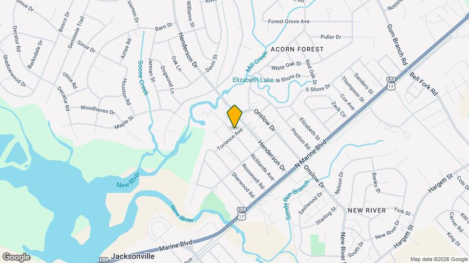 300 Richlands Ave Map and Location Details