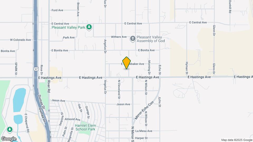 4005 Hilltop Dr Map and Location Details