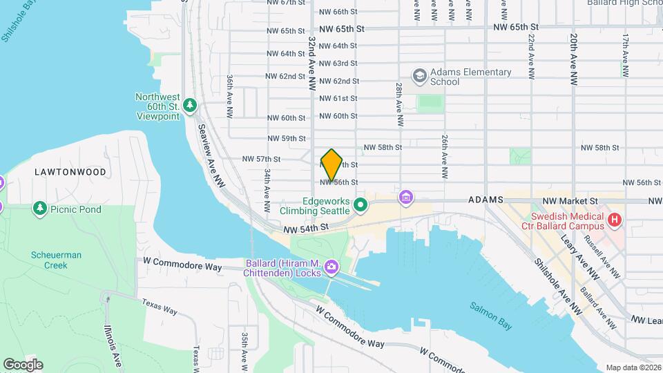 3035 NW 56th St Map and Location Details