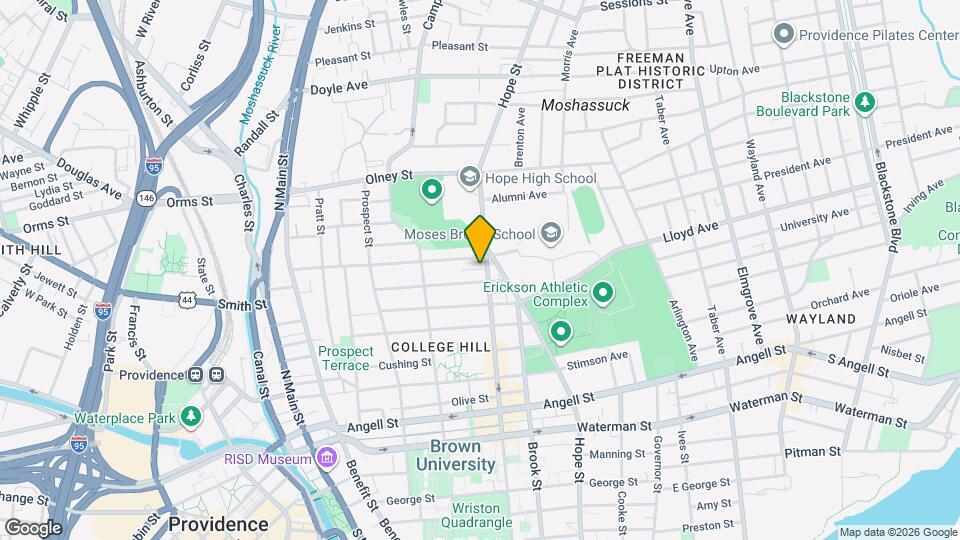 368 Thayer St, Unit 3 Map and Location Details