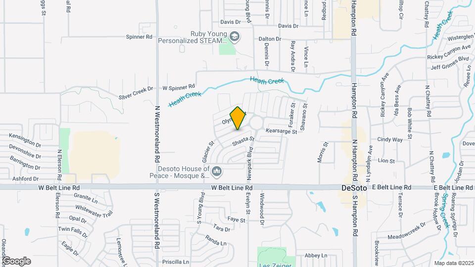 520 Glacier St Map and Location Details