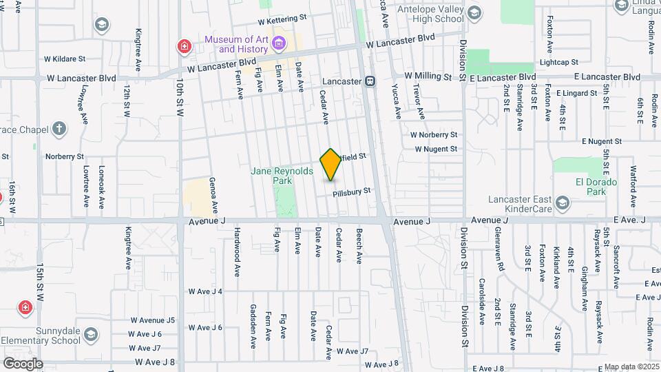 44515 Cedar Ave Map and Location Details