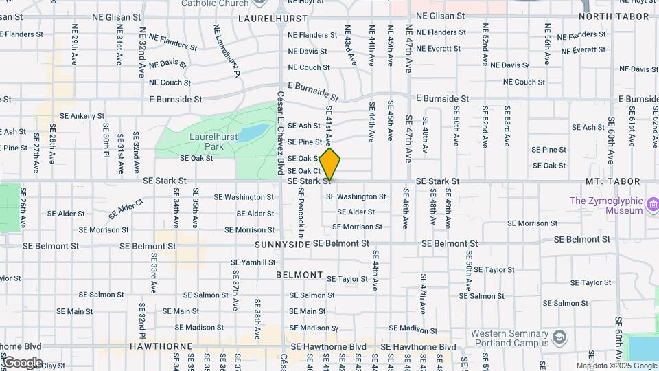 4112-4116-4116 SE Stark St Map and Location Details