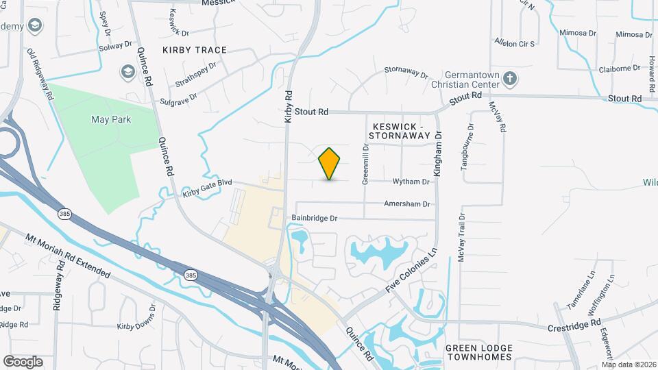 6705 Kirby Trace Cove Map and Location Details