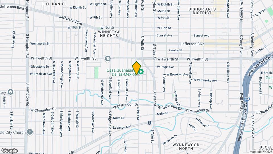 708 S Willomet Ave Map and Location Details