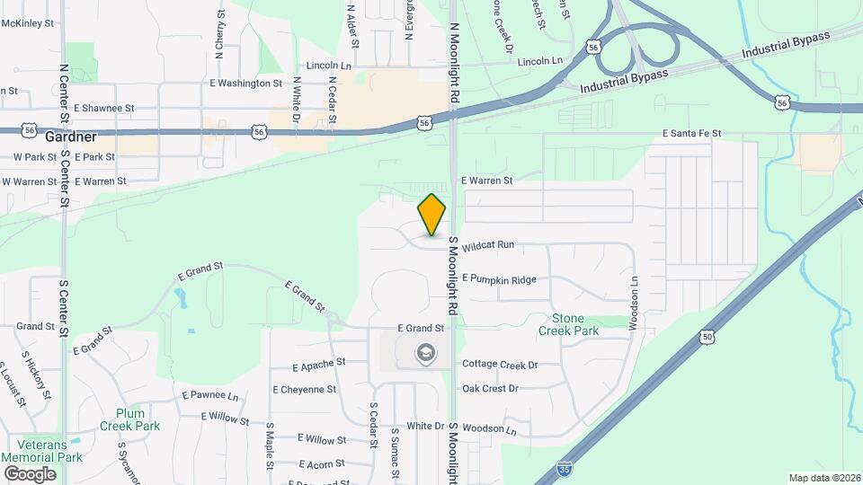 831 Rosewood St, Unit Unit# B Map and Location Details