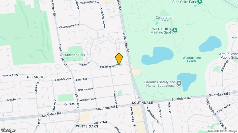 355 Sandringham Crescent Map and Location Details