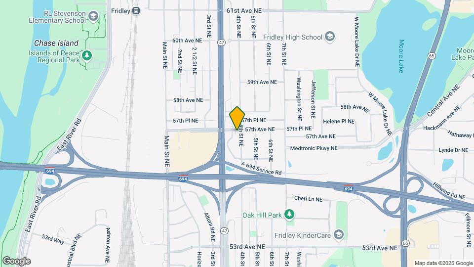 5644 4th St NE Mapa y Detalles de la Ubicación