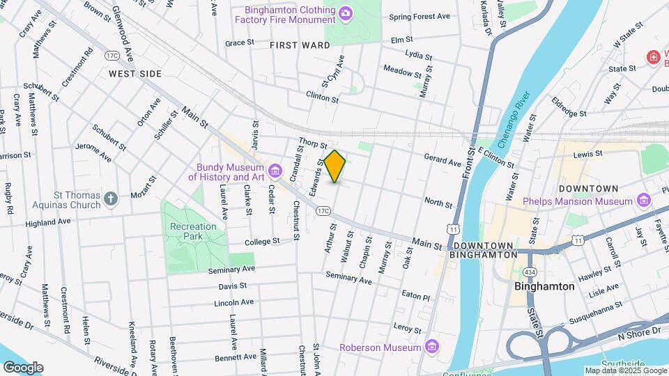 11 1/2 Mather St Mapa y Detalles de la Ubicación