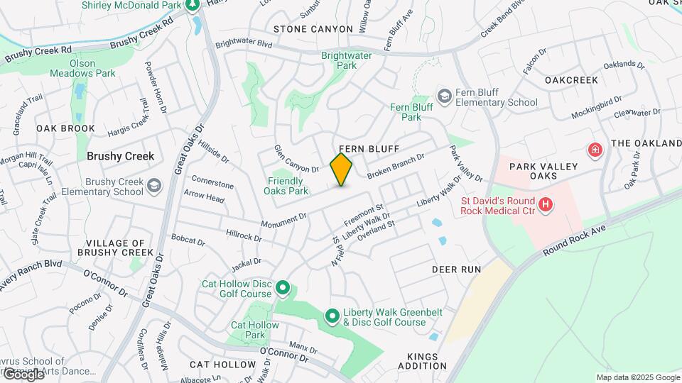 8309 Priest River Dr Map and Location Details