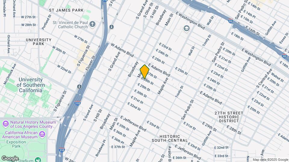 126 E 28th St Mapa y Detalles de la Ubicación
