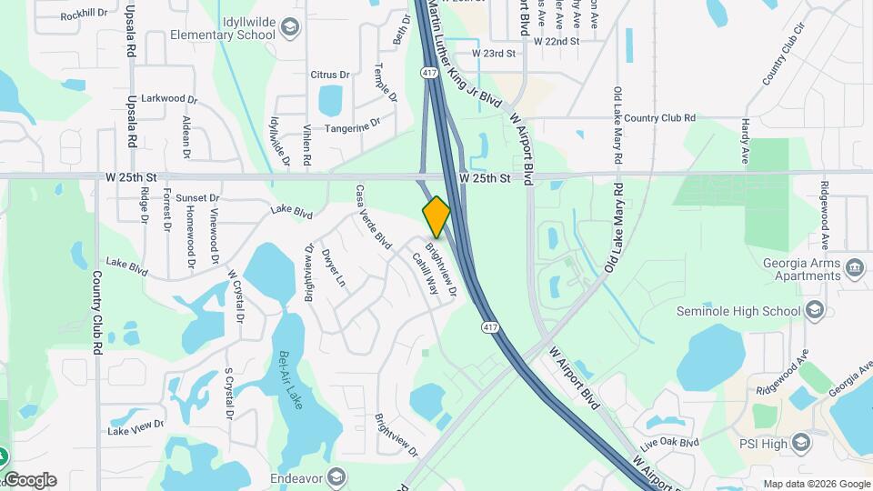 485 Brightview Dr Map and Location Details