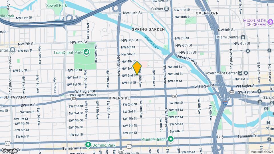 1018 NW 2nd St Map and Location Details