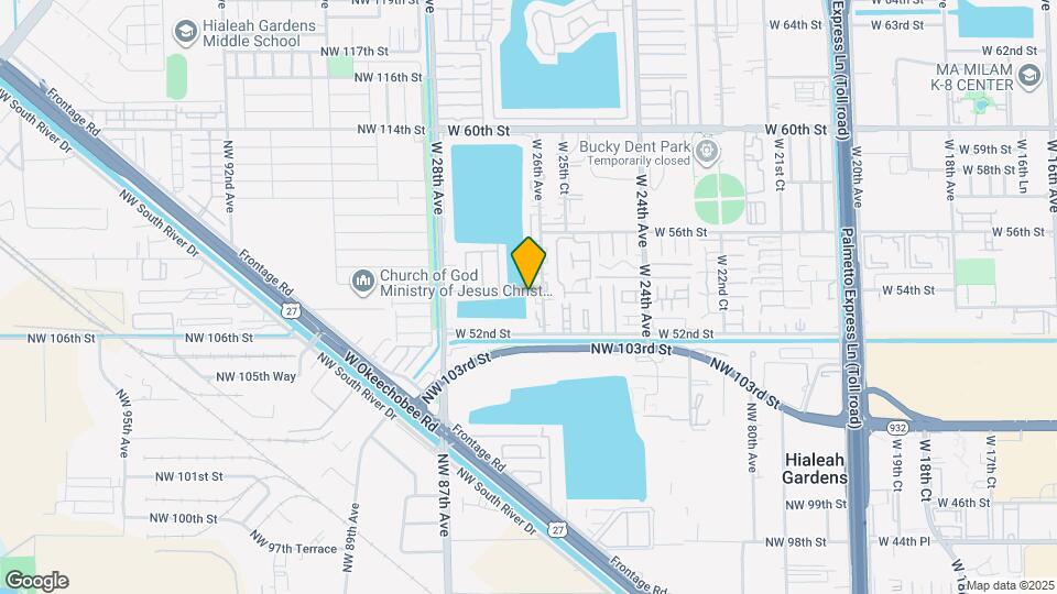 5306 W 26th Ave Mapa y Detalles de la Ubicación