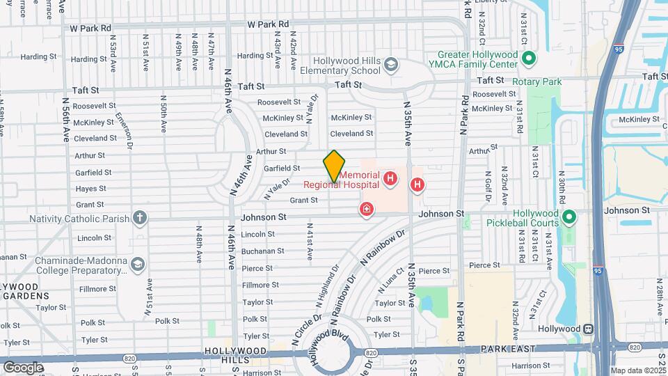 3920 Hayes St Map and Location Details