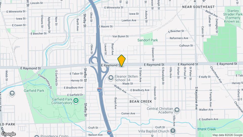 1528 E Tabor St Map and Location Details