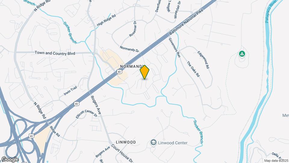Renaissance Hills at Ellicott City Mapa y Detalles de la Ubicación