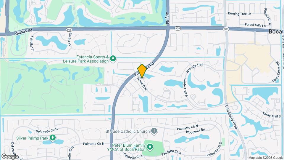 6750 Boca Pines Trail Map and Location Details