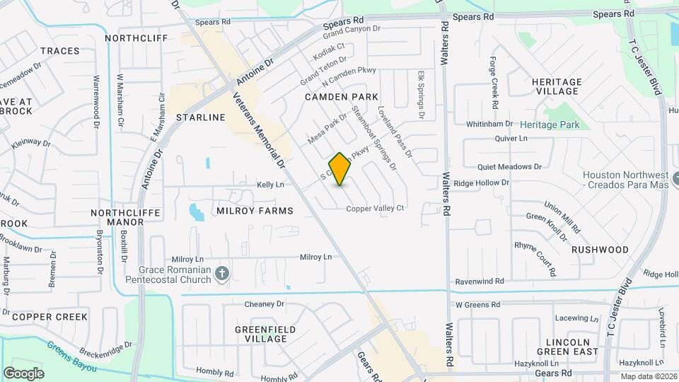 11811 Spruce Mountain Dr Map and Location Details