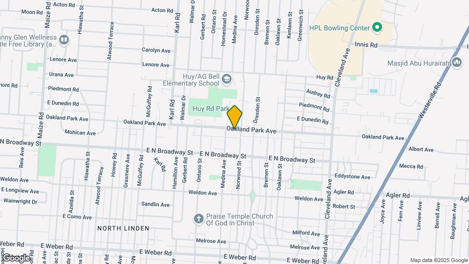 1517 Oakland Park Ave Map and Location Details