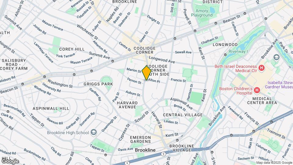 179 Harvard St, Unit 2 Mapa y Detalles de la Ubicación
