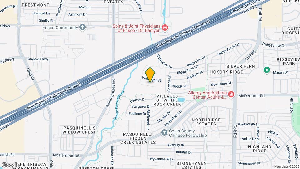 4549 Refugio Dr Map and Location Details