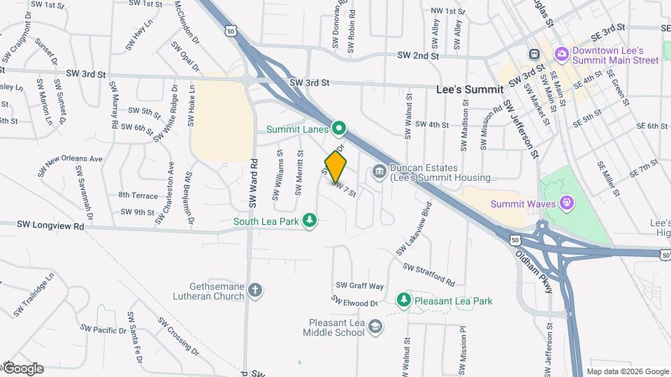 711 SW 7 St Map and Location Details