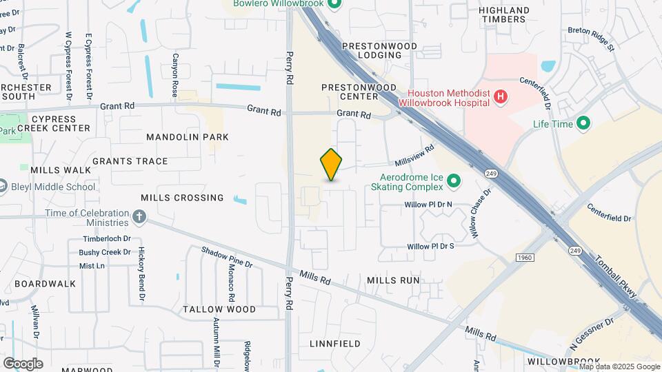 9450 Green Mills Dr Map and Location Details