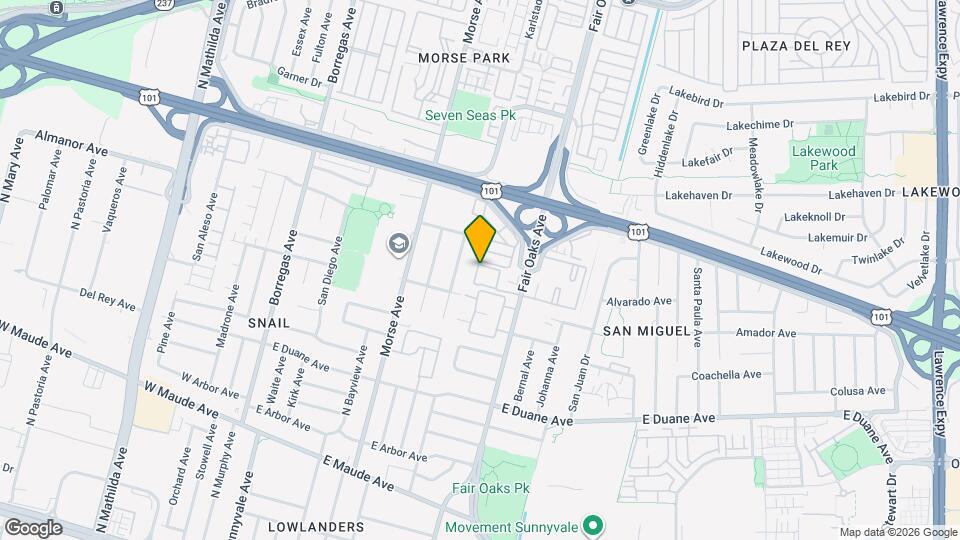 785 N Fair Oaks Ave, Unit #8 Mapa y Detalles de la Ubicación
